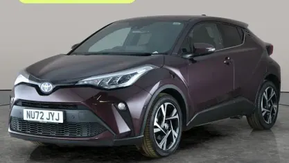 Used Toyota C-HR Design 122 HP (89 kW) 2022 Mauve/purple SUV