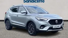 Metallic monument silver Used 2023 MG ZS Exclusive Sedan | £14,065 (Fair price)