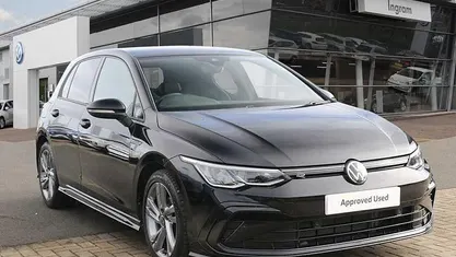 Used VW Golf VIII R-line 131 HP (96 kW) 2023 Black Hatchback