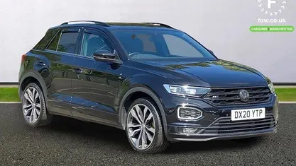 Begagnad VW T-Roc R-line 150 HK (110 kW) 2020 Svart SUV