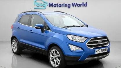 Used Ford Ecosport Titanium 125 HP (91 kW) 2022 Blue SUV