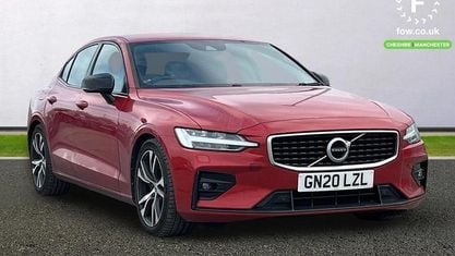 Begagnad Volvo S60 R-Design 250 HK (183 kW) 2019 Röd Sedan