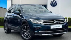 Blue Used 2022 VW Tiguan Elegance SUV | £24,980 (Fair price)