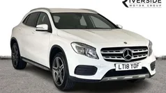 Polar white Used 2018 Mercedes GLA200 AMG line SUV | £13,290 (Fair price)