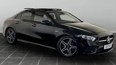 Black Used 2022 Mercedes A200 AMG line Sedan | £22,995 (Fair price)