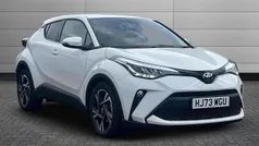 White Used 2023 Toyota C-HR Design SUV | £22,495 (Fair price)