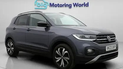 Used VW T-Cross Black Edition 110 HP (80 kW) 2023 Grey SUV
