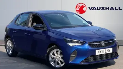 Used Vauxhall Corsa 75 HP (55 kW) 2021 Blue Hatchback