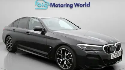 Begagnad BMW 520 M Sport 190 HK (139 kW) 2022 Svart Sedan