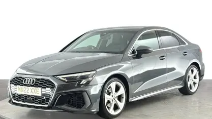 Used Audi A3 S-Line 150 HP (110 kW) 2022 Grey Sedan