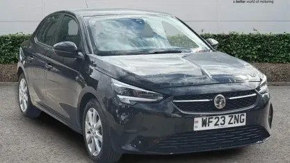 Used Vauxhall Corsa Design Edition 75 HP (55 kW) 2023 Black Hatchback