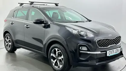 Used Kia Sportage 136 HP (100 kW) 2021 Black SUV