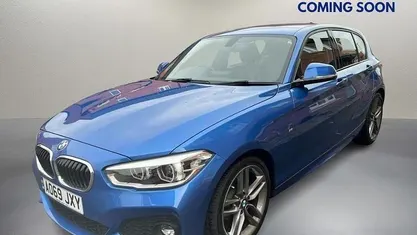 Used BMW 118 M Sport 136 HP (100 kW) 2019 Blue Hatchback