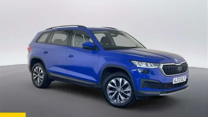 Używany Skoda Kodiaq SE Drive 150 KM (110 kW) 2023 Niebieski SUV