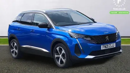 Używany Peugeot 3008 Allure Premium 131 KM (96 kW) 2021 Niebieski SUV