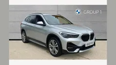 Glacier silver Used 2021 BMW X1 Sport Line SUV | £18,991 (Fair price)