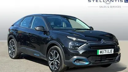 Used Citroën e-C4 100 kW (136 HP) 2021 Black Hatchback