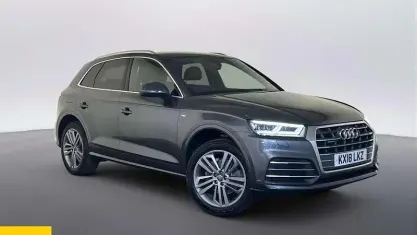 Used Audi Q5 S-Line 252 HP (185 kW) 2018 Grey SUV