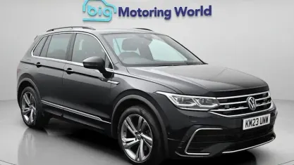 Used VW Tiguan R-line Edition 150 HP (110 kW) 2023 Black SUV