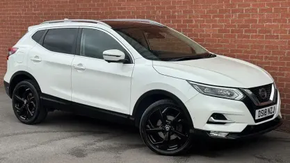 Used Nissan Qashqai Tekna 110 HP (80 kW) 2018 White SUV