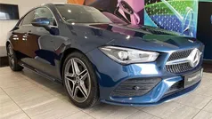 Denim blue Used 2021 Mercedes CLA180 AMG Line Premium Sedan | £20,790 (Fair price)