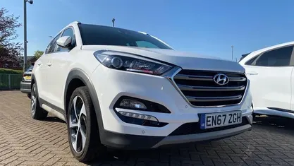 Used Hyundai Tucson Edition 177 HP (130 kW) 2018 White SUV