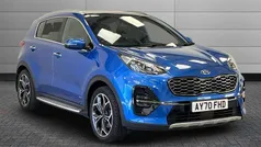 Blue Used 2020 Kia Sportage GT-Line S SUV | £18,399 (Fair price)