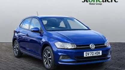 Used VW Polo United 95 HP (69 kW) 2020 Blue Hatchback