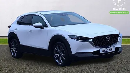 White Used 2021 Mazda CX-30 Inclusive SUV | £14,799 (Fair price)