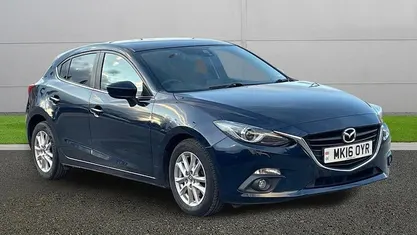 Used Mazda 3 120 HP (88 kW) 2016 Blue Hatchback
