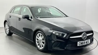 Used Mercedes A200 Executive 163 HP (119 kW) 2019 Black Hatchback
