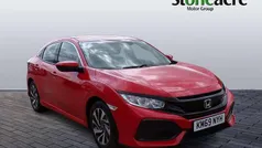 Red Used 2019 Honda Civic SE Hatchback | £10,495 (Good price)