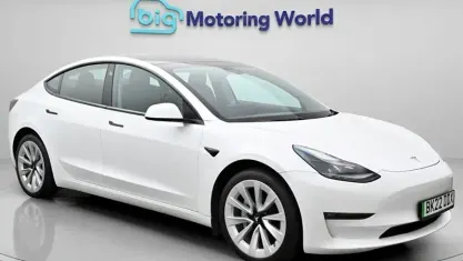 Used Tesla Model 3 Long Range AWD 366 kW (498 HP) 2022 White Sedan