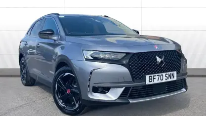 Used DS Automobiles DS7 Crossback Performance 131 HP (96 kW) 2020 Grey SUV