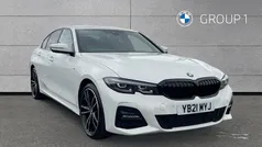 White Used 2021 BMW 330e M Sport Sedan | £22,695 (Fair price)