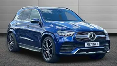 Blue Used 2021 Mercedes GLE400 AMG line SUV | £48,350 (Fair price)