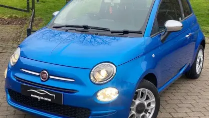Used Fiat 500 Mirror 69 HP (50 kW) 2017 Blue Hatchback