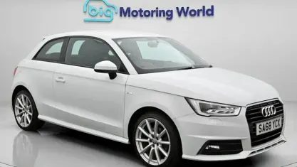 Used Audi A1 Sportback S-Line 125 HP (91 kW) 2018 White Hatchback