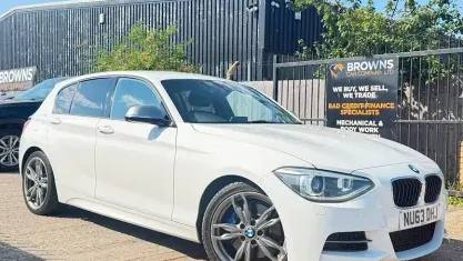 Used BMW M135 M Performance 320 HP (235 kW) 2013 White Hatchback