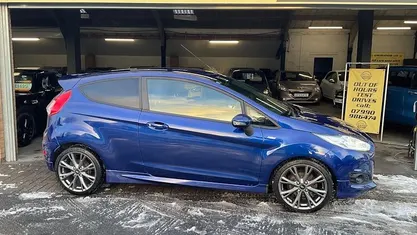 Blue Used 2016 Ford Fiesta ST-Line Hatchback | £5,795 (Fair price)