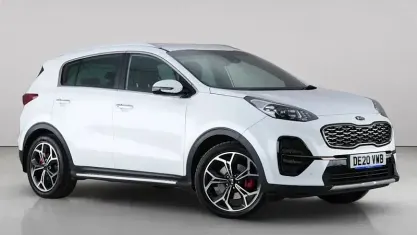 Used Kia Sportage GT-Line 136 HP (100 kW) 2020 White SUV