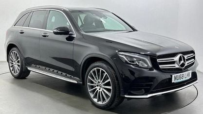 Usado Mercedes GLC250 AMG Line Premium 204 HP (150 kW) 2018 Preto Carrinha