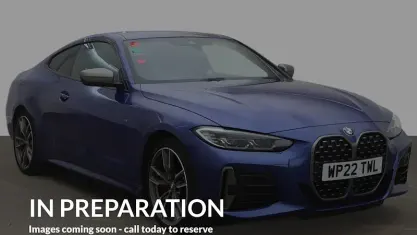 Used BMW M440 M Sport 374 HP (275 kW) 2022 Blue Coupe