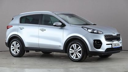 Używany Kia Sportage 136 KM (100 kW) 2016 Srebrny SUV