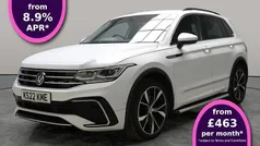 White Used 2022 VW Tiguan R-line SUV | £30,306 (Fair price)