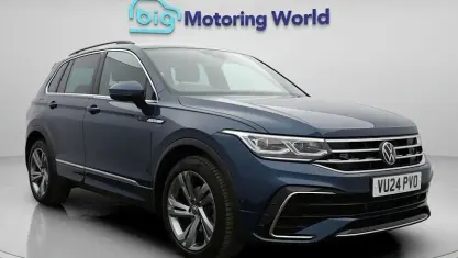 Used VW Tiguan R-line Edition 150 HP (110 kW) 2023 Blue SUV