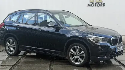 Used BMW X1 Sport Line 150 HP (110 kW) 2018 Black SUV