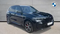 Black sapphire metallic paint Used 2025 BMW X5 M Sport SUV | £70,957 (Fair price)