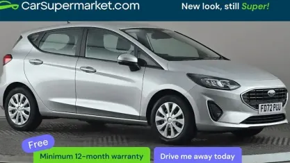 Begagnad Ford Fiesta Trend 101 HK (74 kW) 2022 Silver Halvkombi