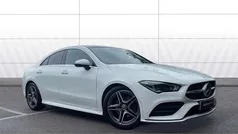 Polar white Used 2019 Mercedes CLA180 AMG Line Premium Plus Sedan | £22,189 (Fair price)